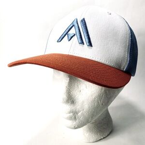 Bowdon Team Promo Embroidered Logo Trucker Style Snap Adjustable Closure Cap Hat